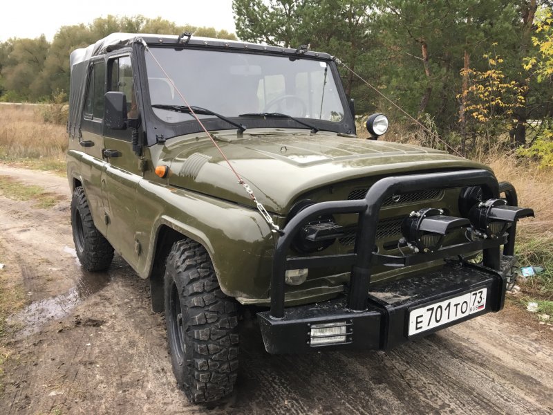 УАЗ 469 Хантер военный
