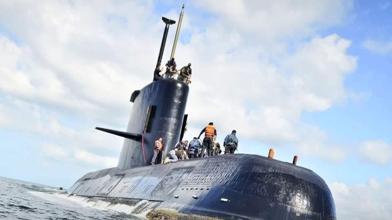 Аргентинская подводная лодка "Сан Луис"