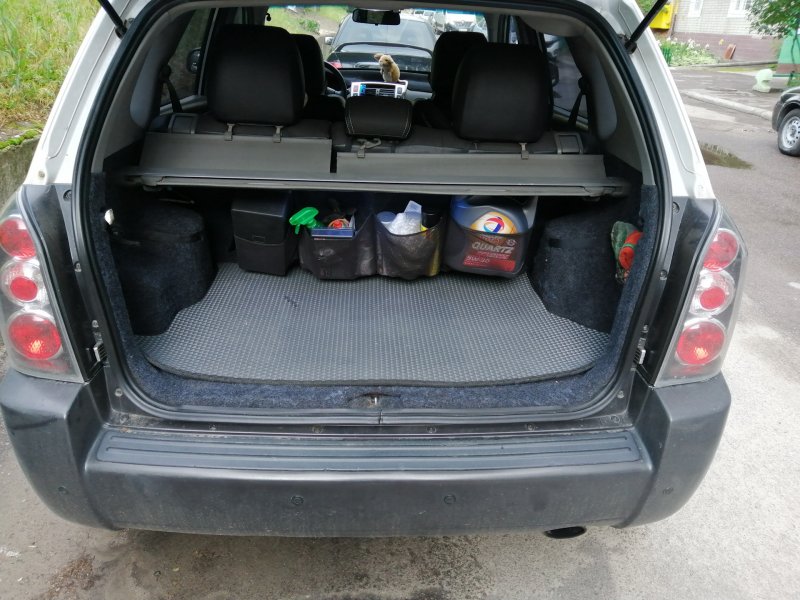 Hyundai Tucson 2008 багажник