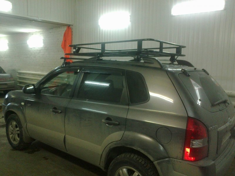 Hyundai Tucson 1 поколение багажник