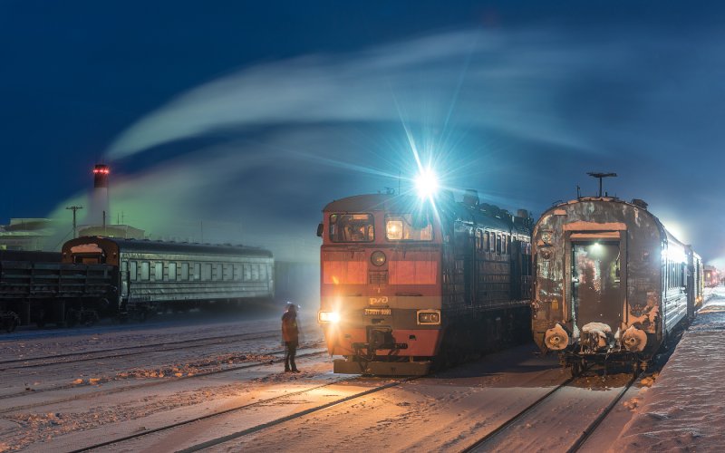 Воркута станция РЖД