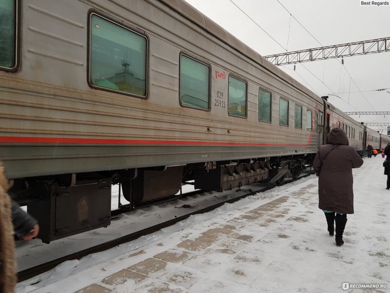 Поезд 078я Санкт-Петербург Воркута