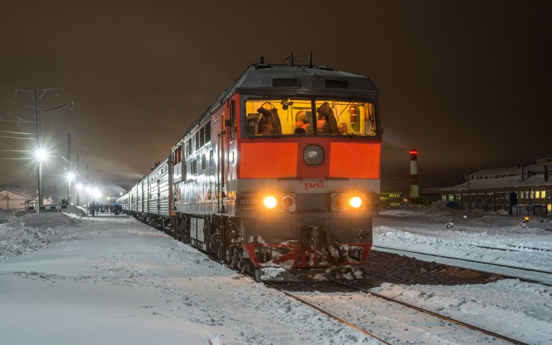 Воркута станция РЖД