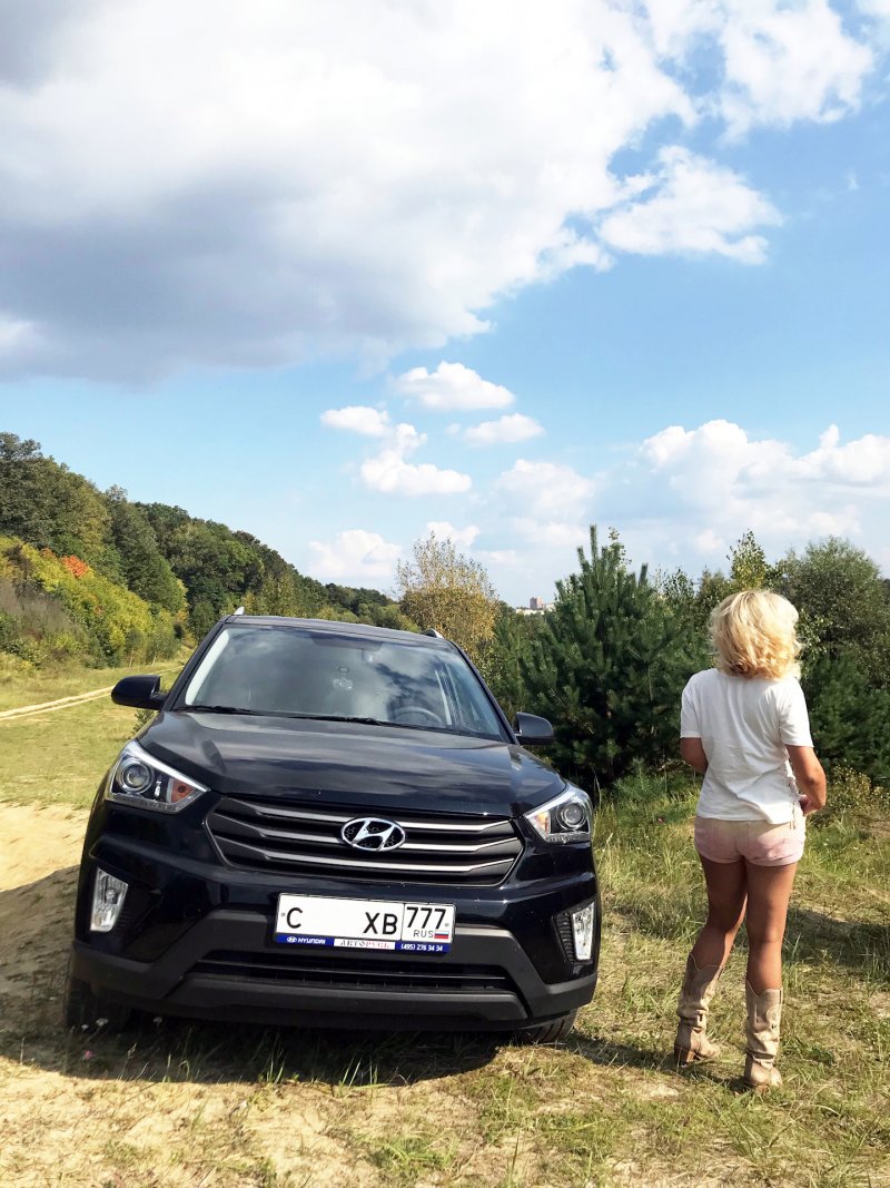 Hyundai Creta черная тюнинг