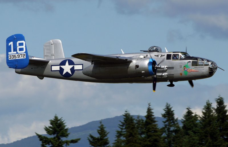 Самолёт b25 Mitchell