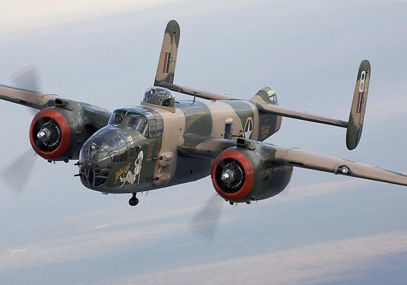 Б-25 Митчелл (North American b-25 Mitchell)