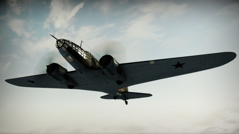 Ил-4 бомбардировщик