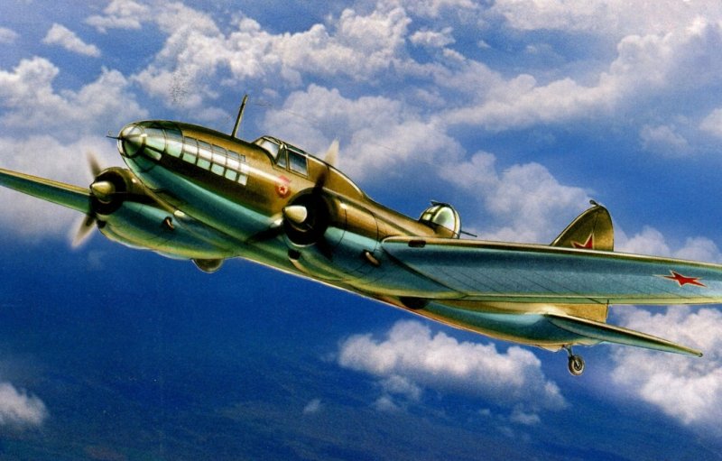 ДБ-3ф бомбардировщик