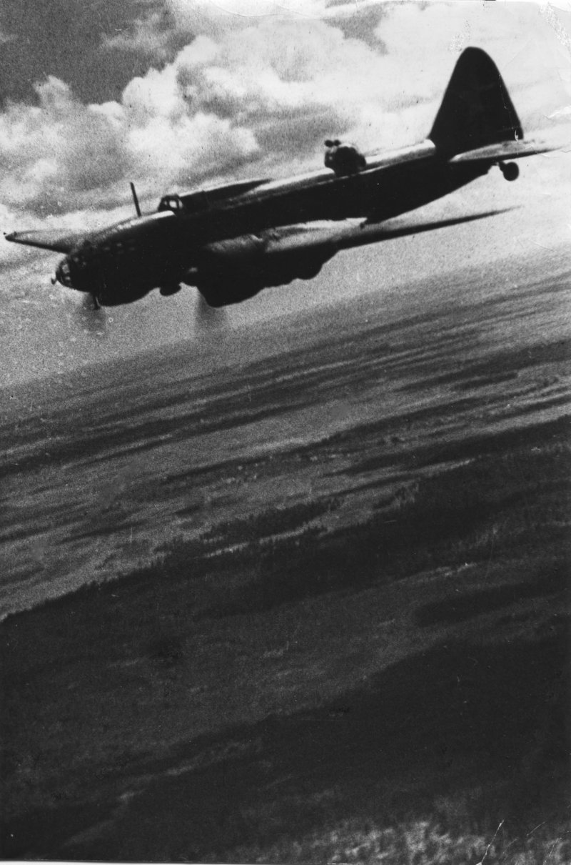 Ил-4 бомбардировщик