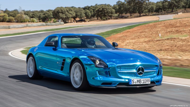 Mercedes Benz SLS Coupe AMG Electric Drive