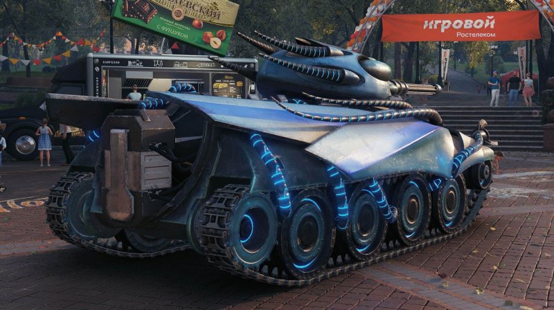 Танк AMX ELC bis в реальной жизни