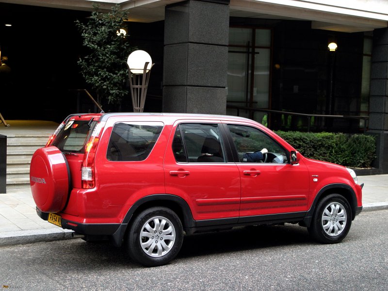 Honda CRV 2005 красная
