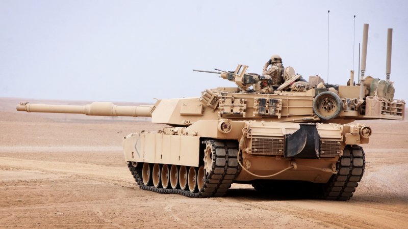 Танк США - m1a2 Абрамс