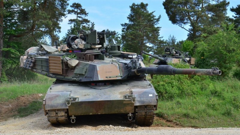 Танк Abrams m1a2