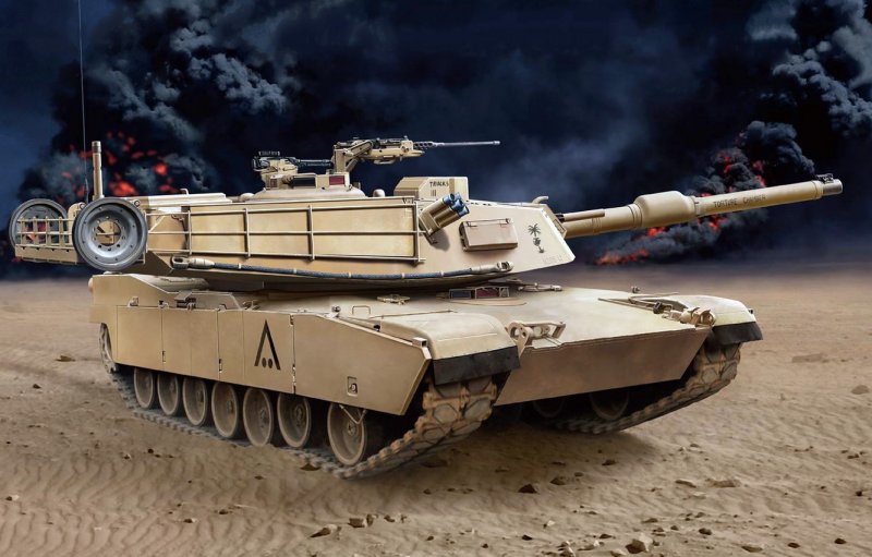 M1a1 Abrams aim