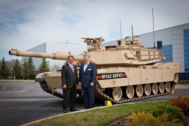 Танк Abrams m1a2