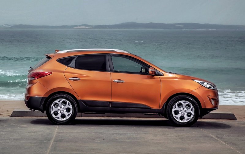 Hyundai ix35 оранжевый