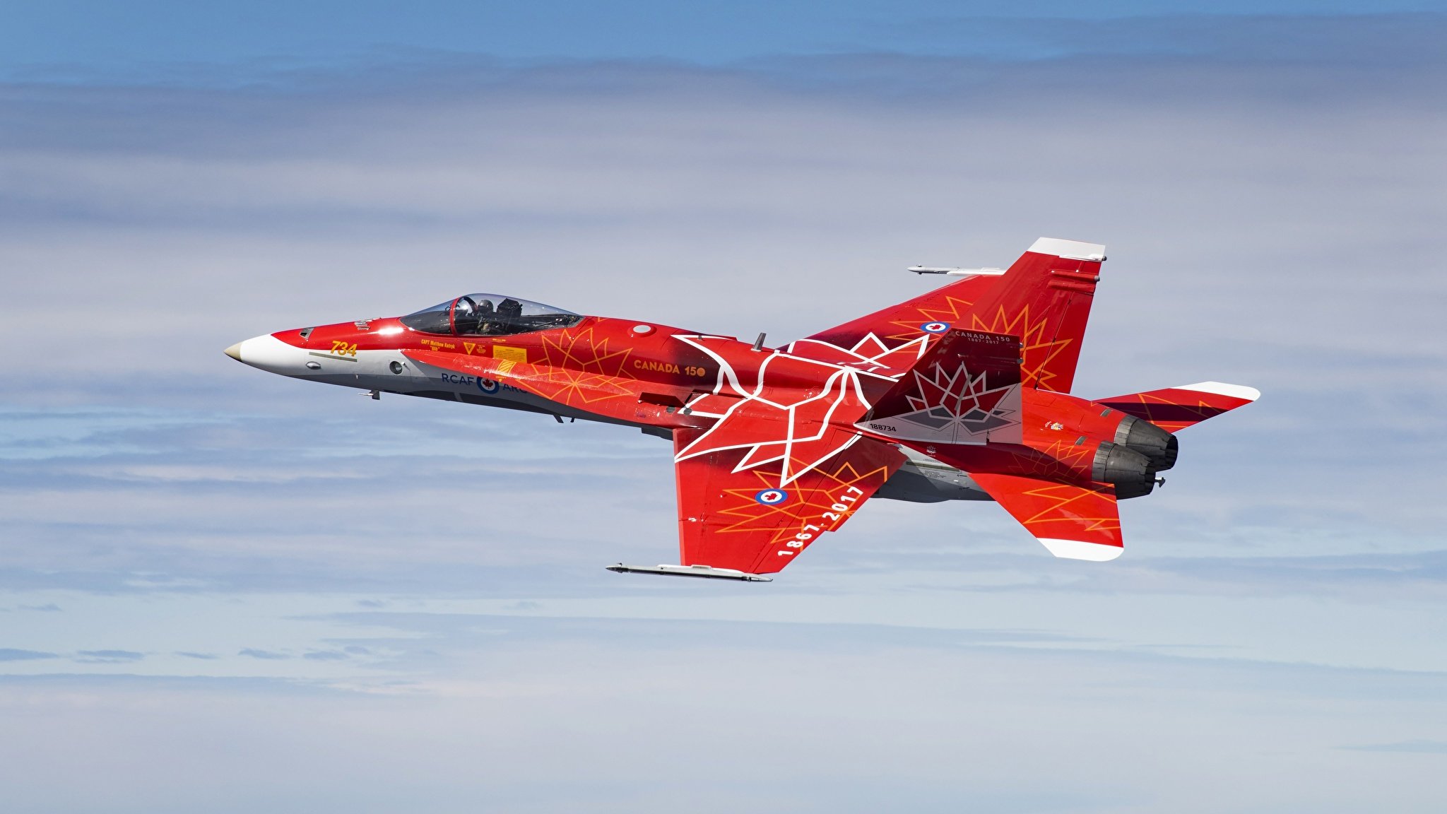Истребители CF-18 Канады