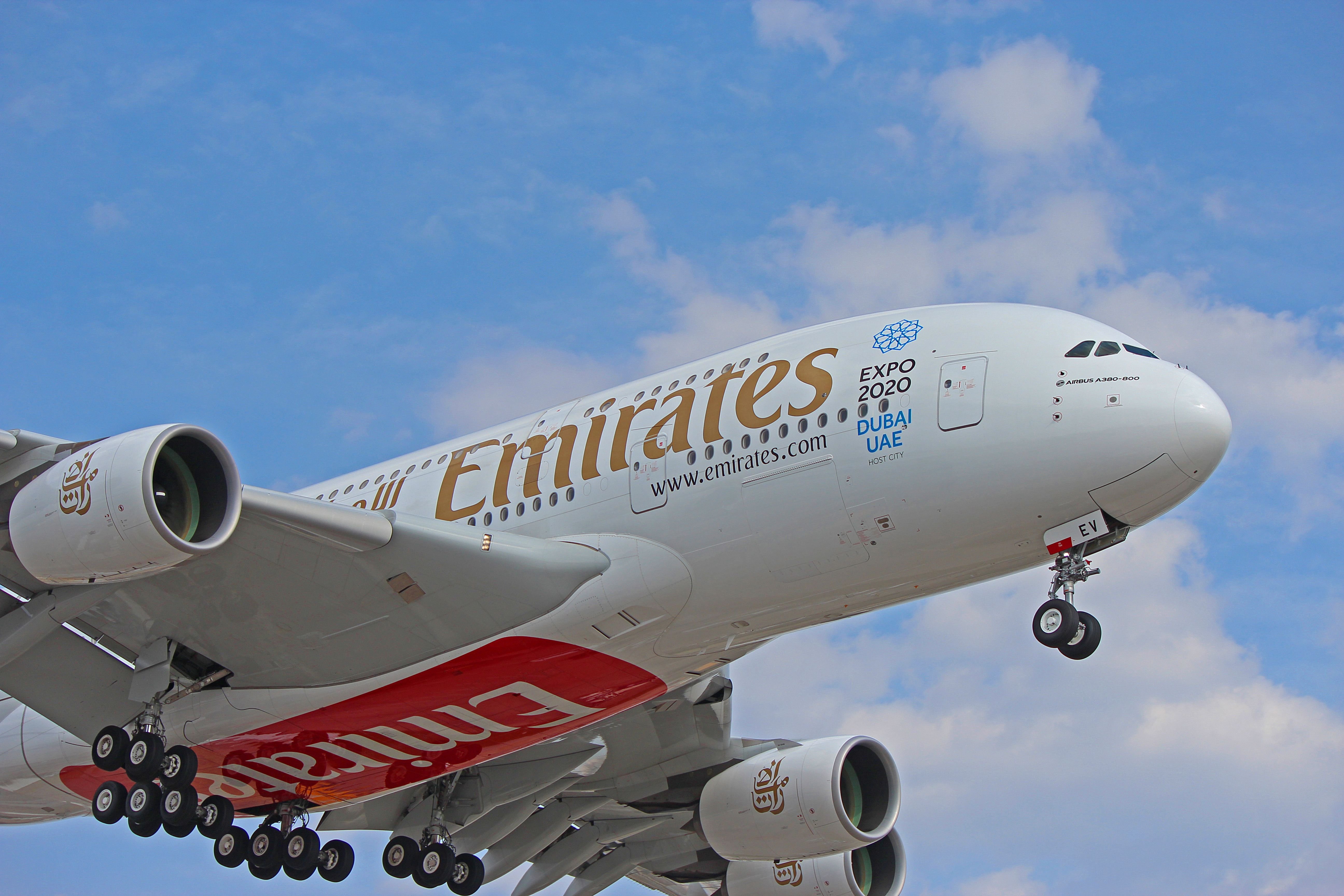 Airbus a380 Emirates