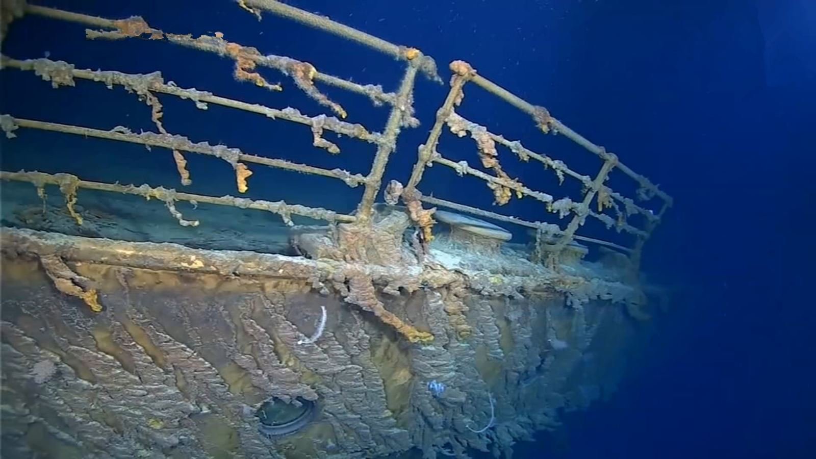 Титаник на дне 1912