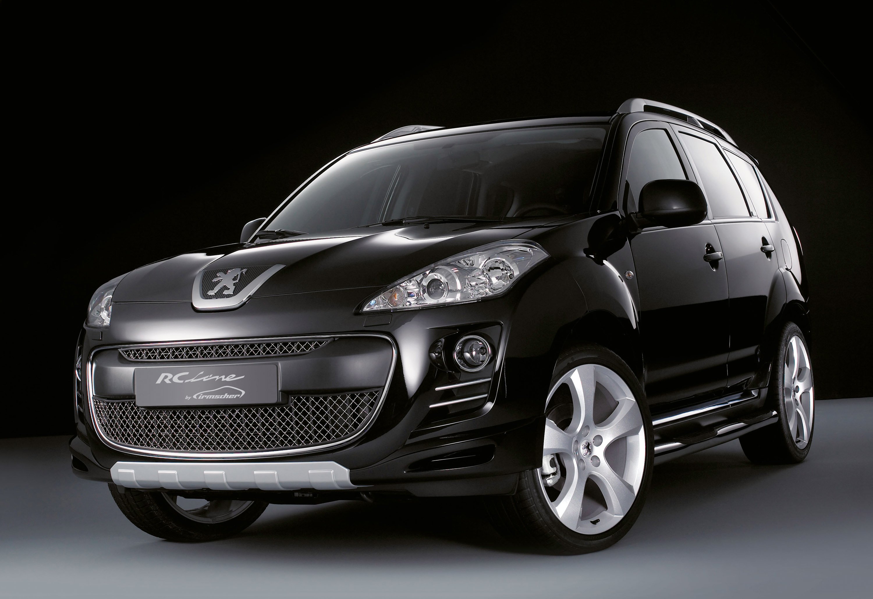 Пежо 4007. Peugeot 4007 RC line. Peugeot 4007 обвес. Обвес Пежо 4007. Тюнинговые Peugeot 4007.