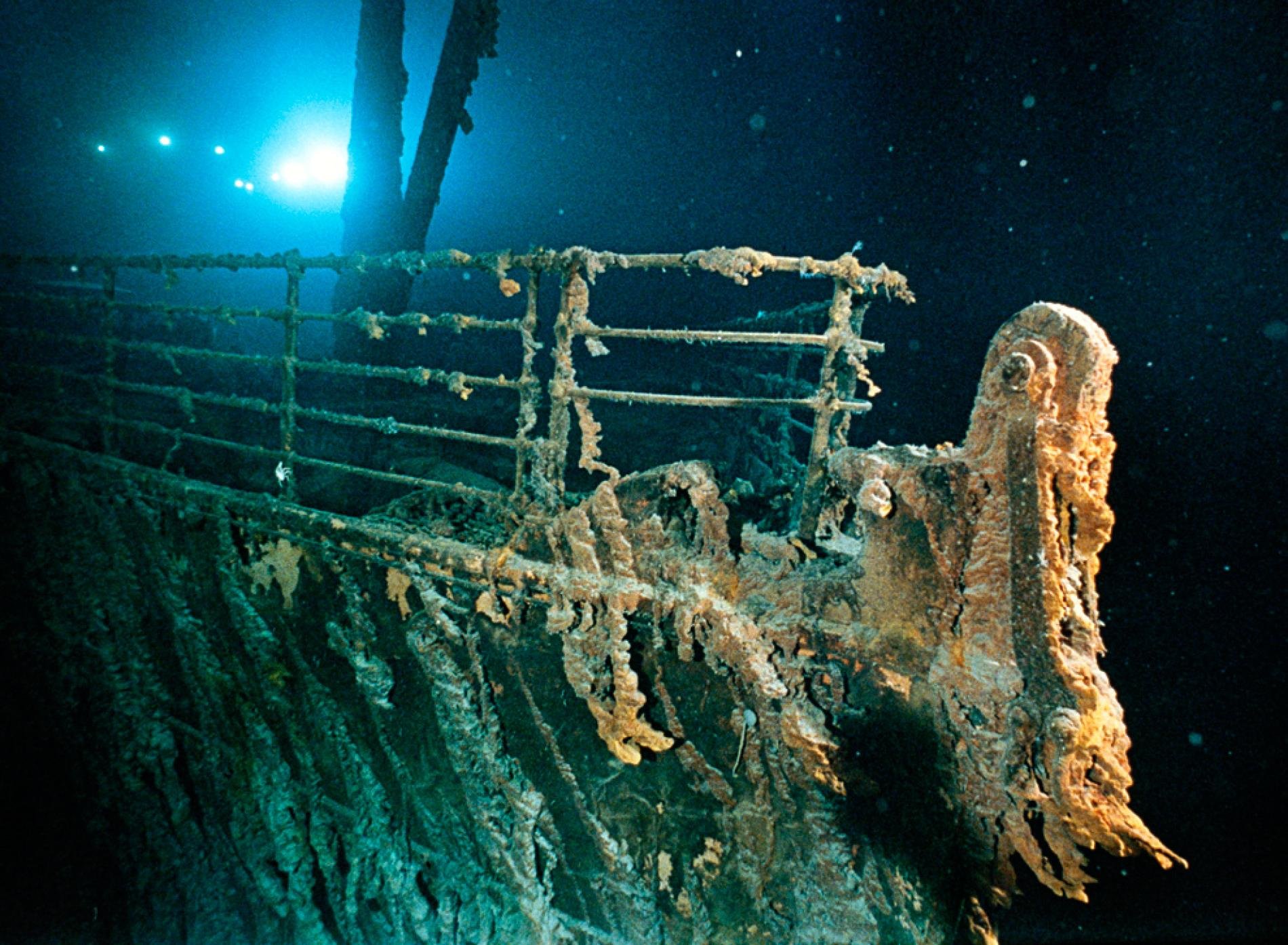 Титаник под водой 2022