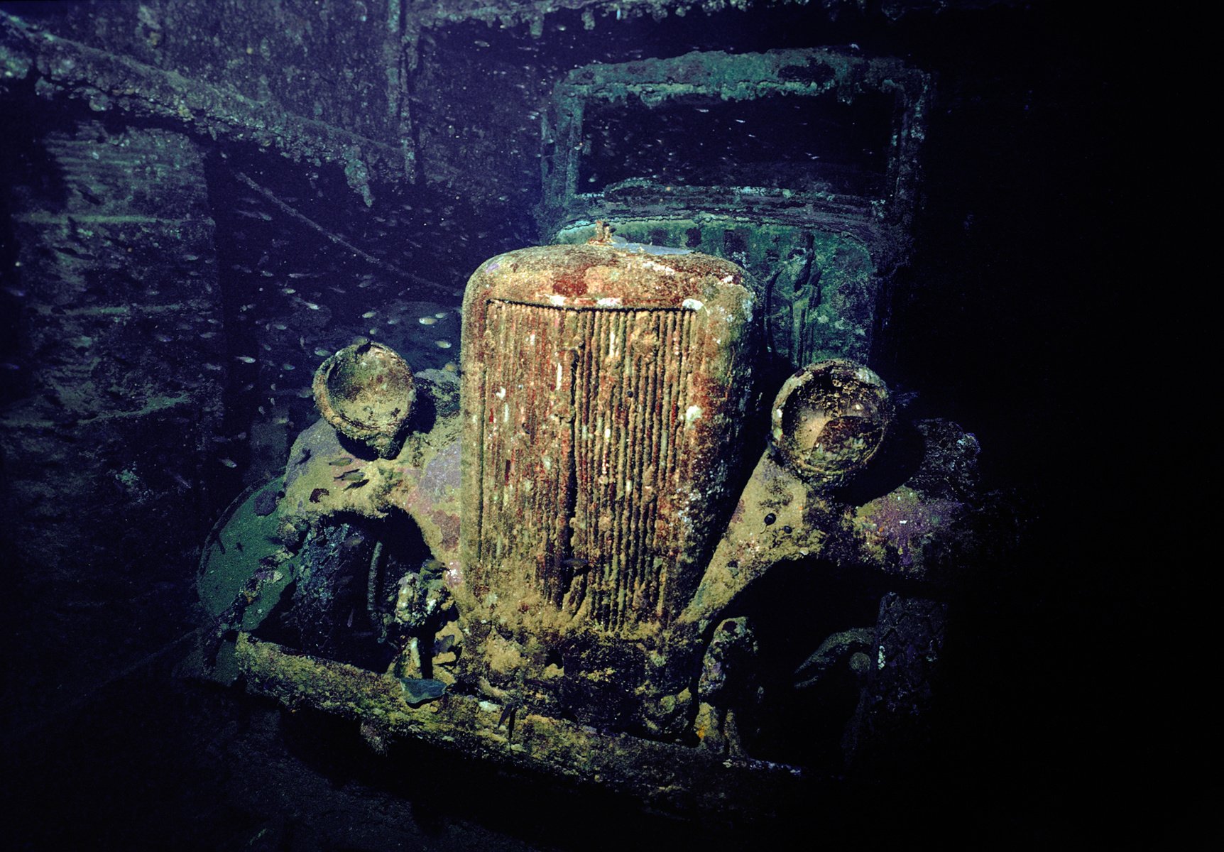 Титаник под водой 1912