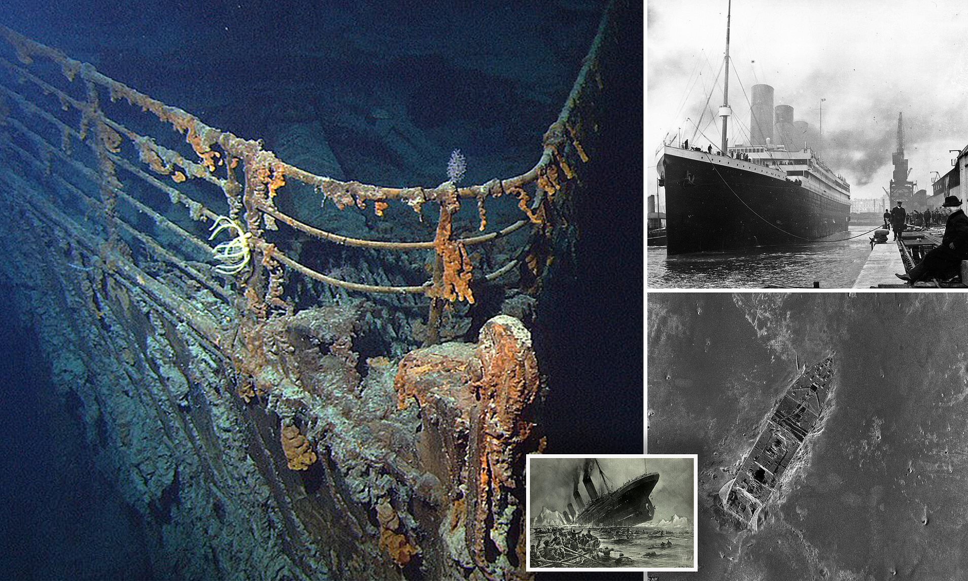 Дата крушения титаника. Затонувший Титаник сейчас. Секретная Экспедиция Титаник. Потонувший корабль Титаник. Титаник под водой 1912.