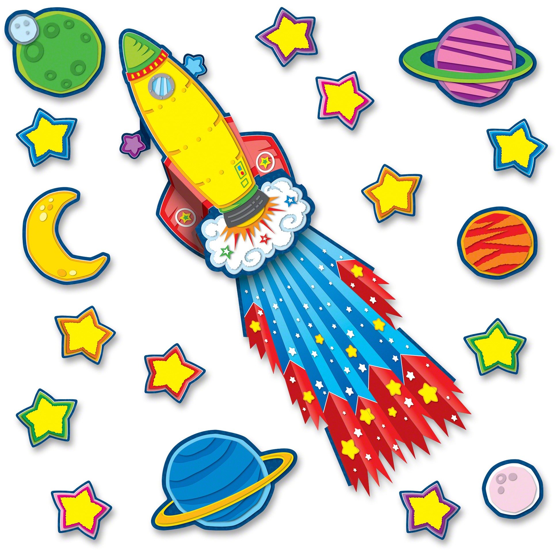 Космическая звезда картинка для детей