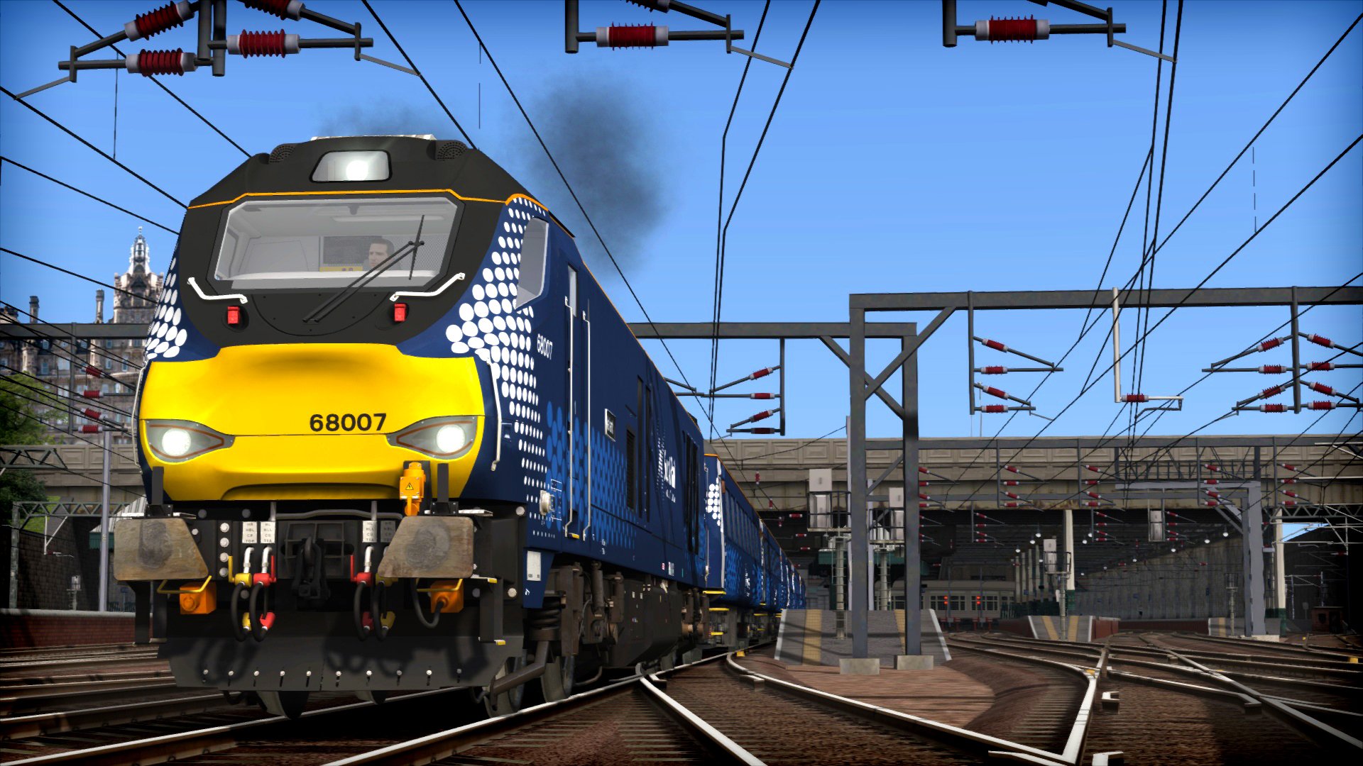 Игра про симулятор поезда. Train Simulator 22. Train Simulator class 68. SCOTRAIL class 68. Симулятор пассажира поезда.