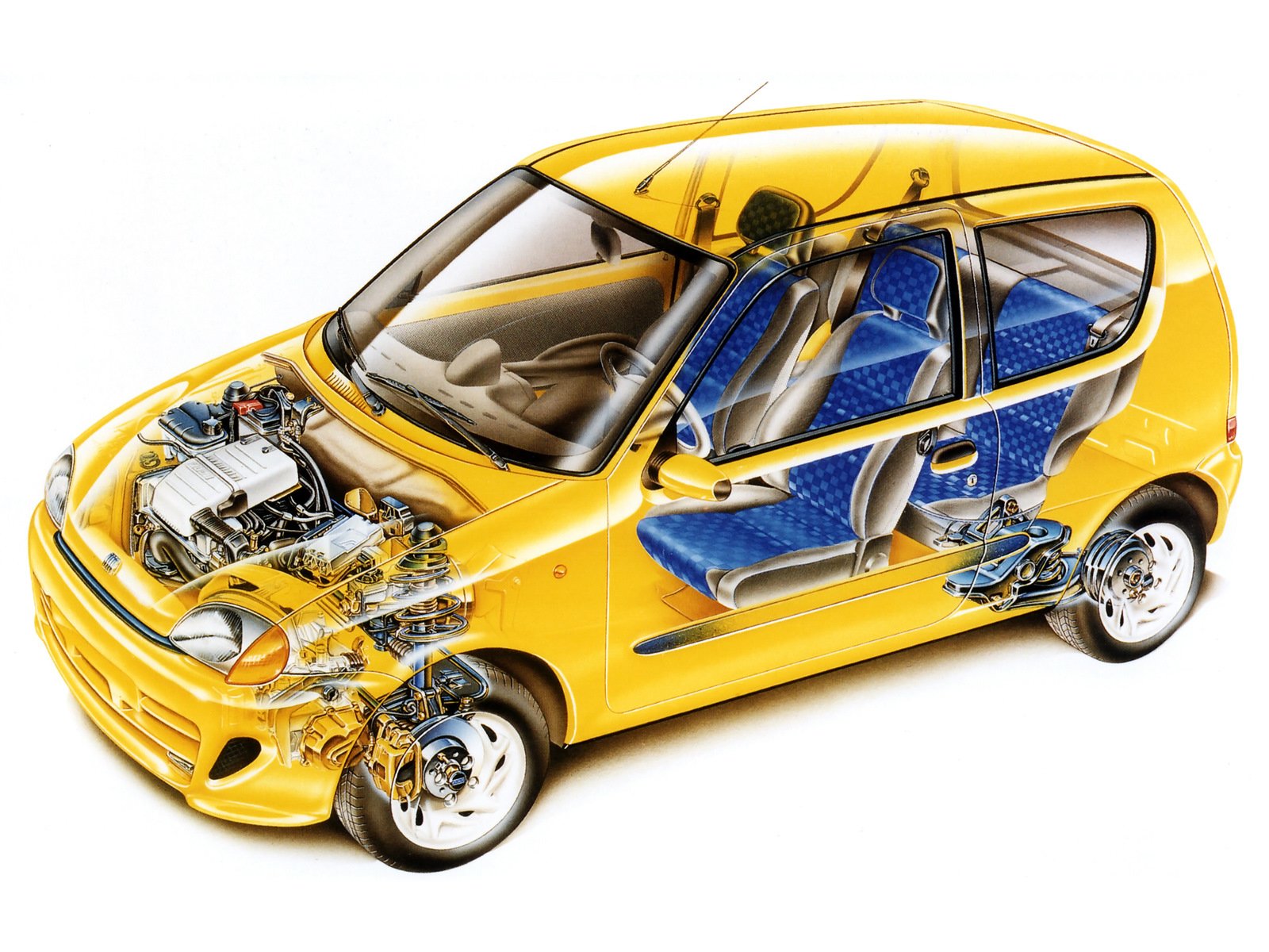 Неисправности фиат. Fiat Seicento Sporting. Fiat Seicento Шумахер. Fiat Seicento DTM. Fiat Seicento Kit car.
