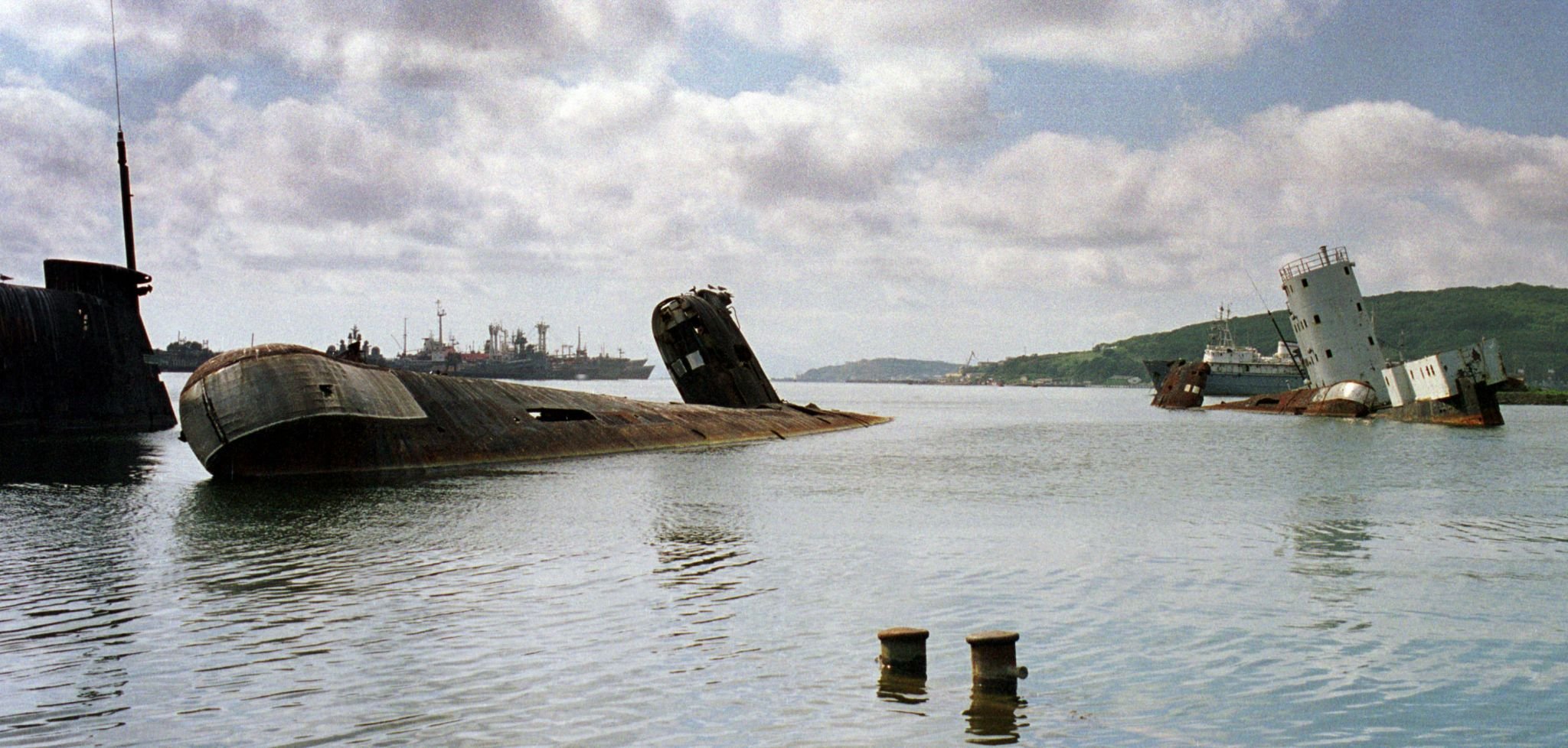 Кладбище атомных подводных лодок Мурманск