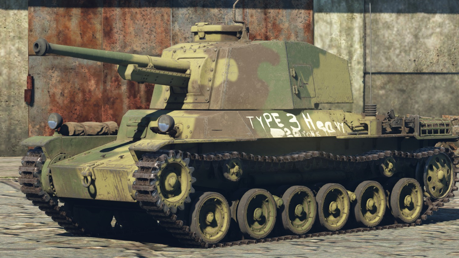 Type 3 chi-nu Kai. Японский танк chi-nu. Японский танк Type 3 chi-nu.