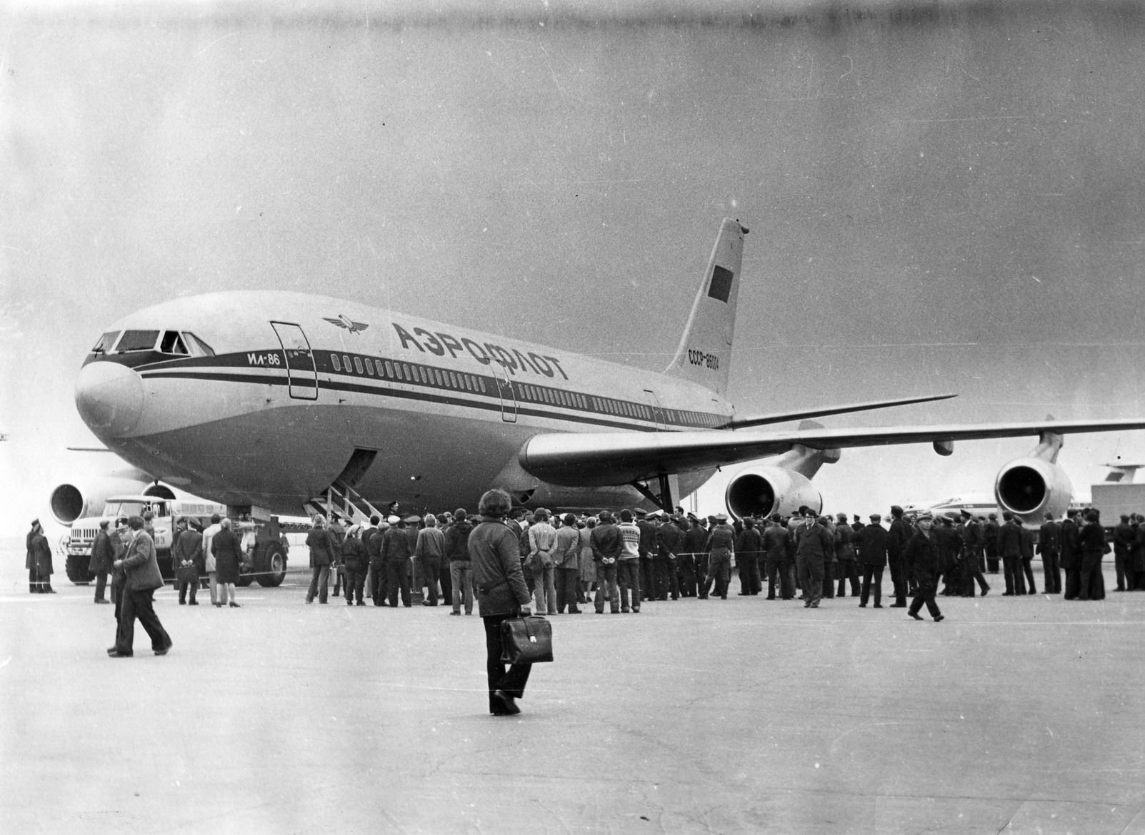 Ил-86 первый полет