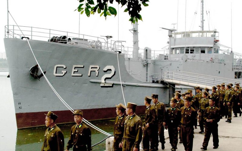 Американский корабль USS Pueblo
