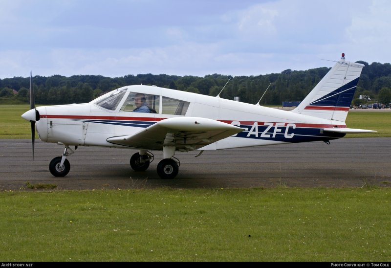 Piper pa-28 Side view