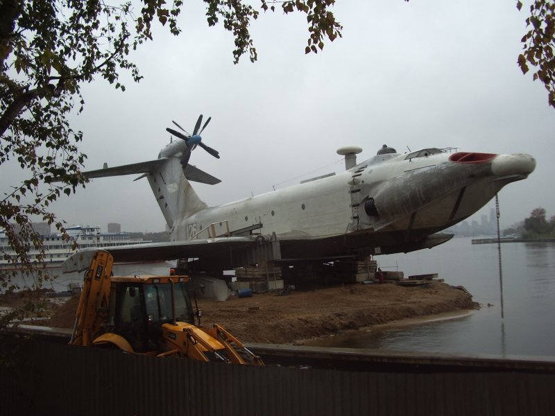 Каспийский монстр экраноплан Лунь