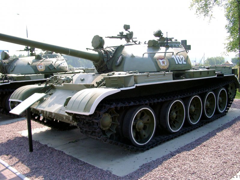 Русский танк т54