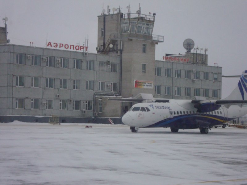 Аэропорт Нарьян мар зимой