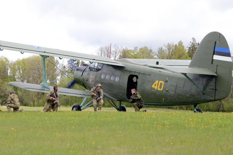 АН-2 над тайгой