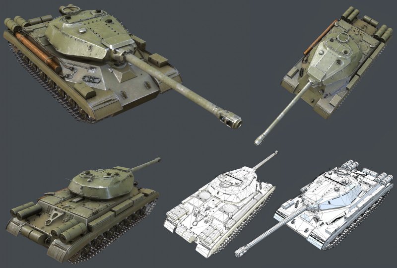 Танк ИС 4 В WOT