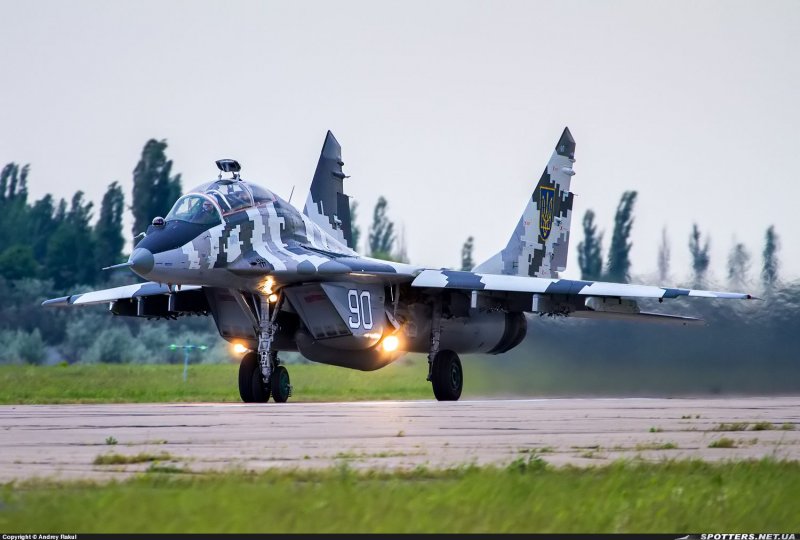 Самолет Су 27 Украины