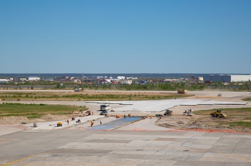 Аэропорт Якутск ВПП