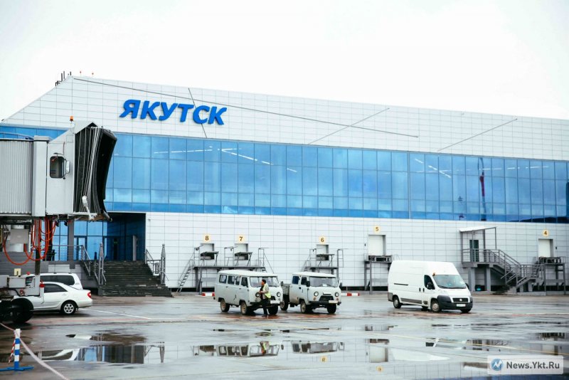 Аэропорт Якутск рисунок