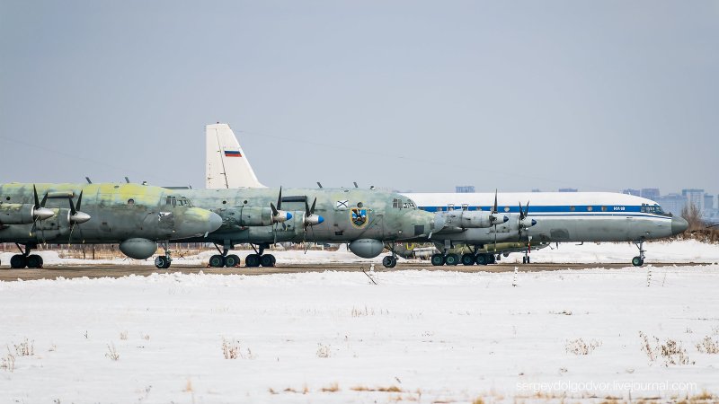 Аэродром Николаевка ил-38