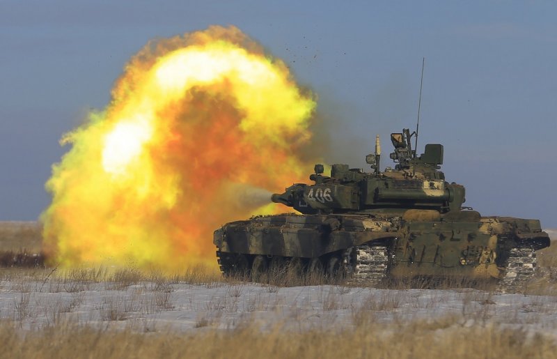 Танк т-90 стрельба