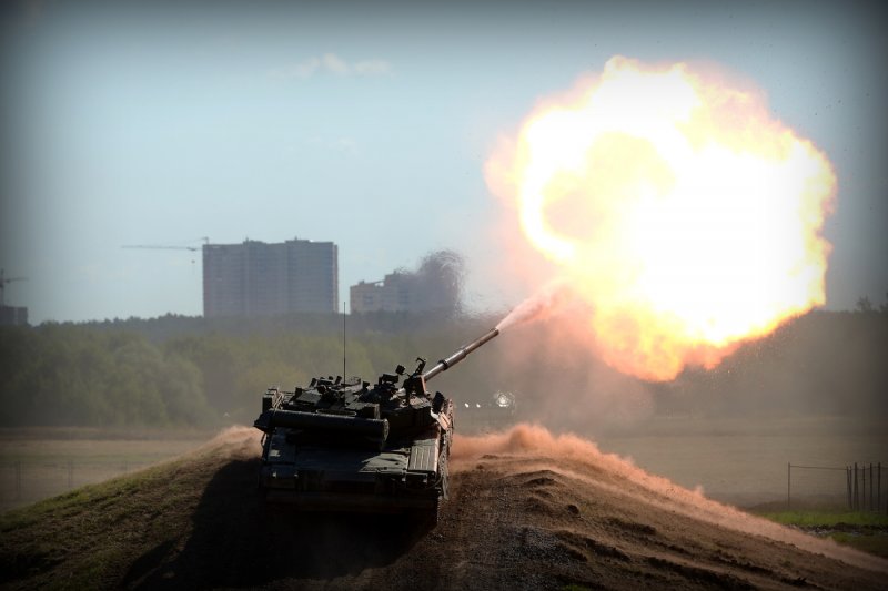 Выстрел танка т 34