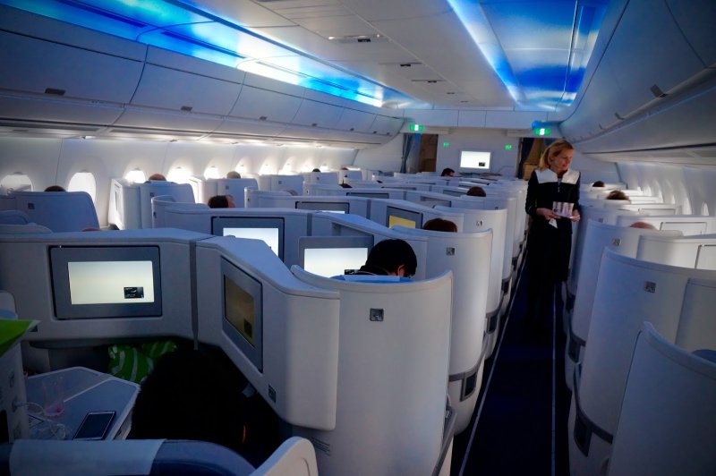 Airbus a350 Finnair салон