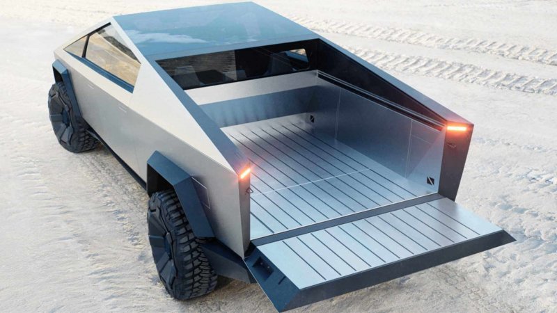 Машина Tesla Cyber Truck