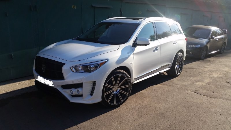Infiniti JX на дисках 20r